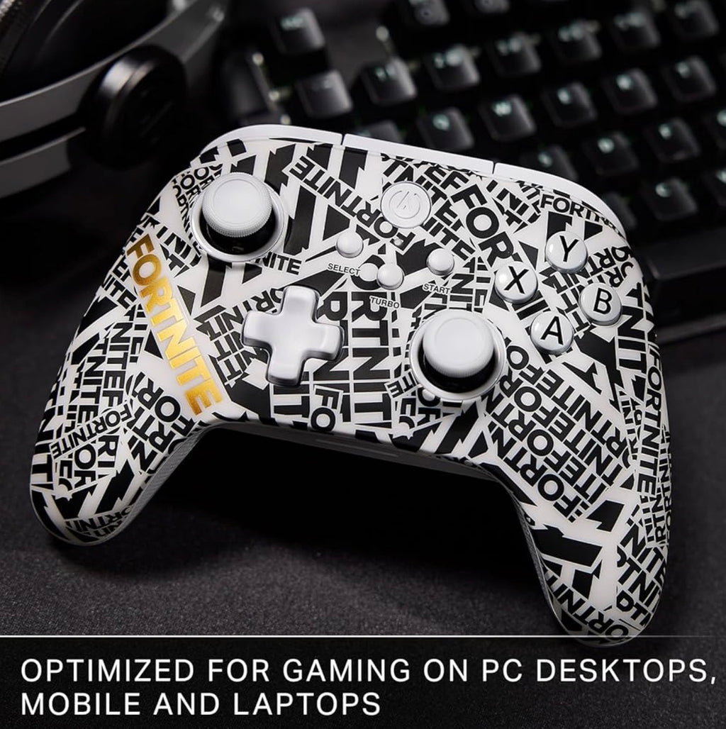 SEALED PACK ✔️ PowerA OPS v1 Wireless Controller for PC, Cloud Gaming and Mobile, Fortnite Edition