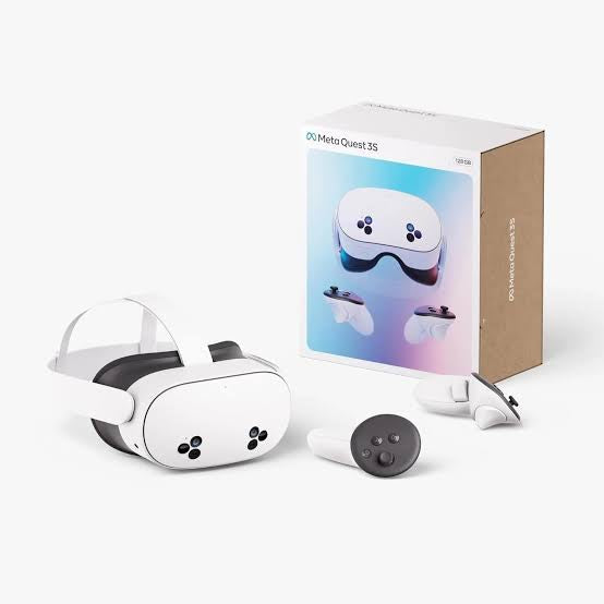SEALED PACK ✔️ Meta Quest 3S 128GB — Advanced All-in-One Mixed Reality Console - White