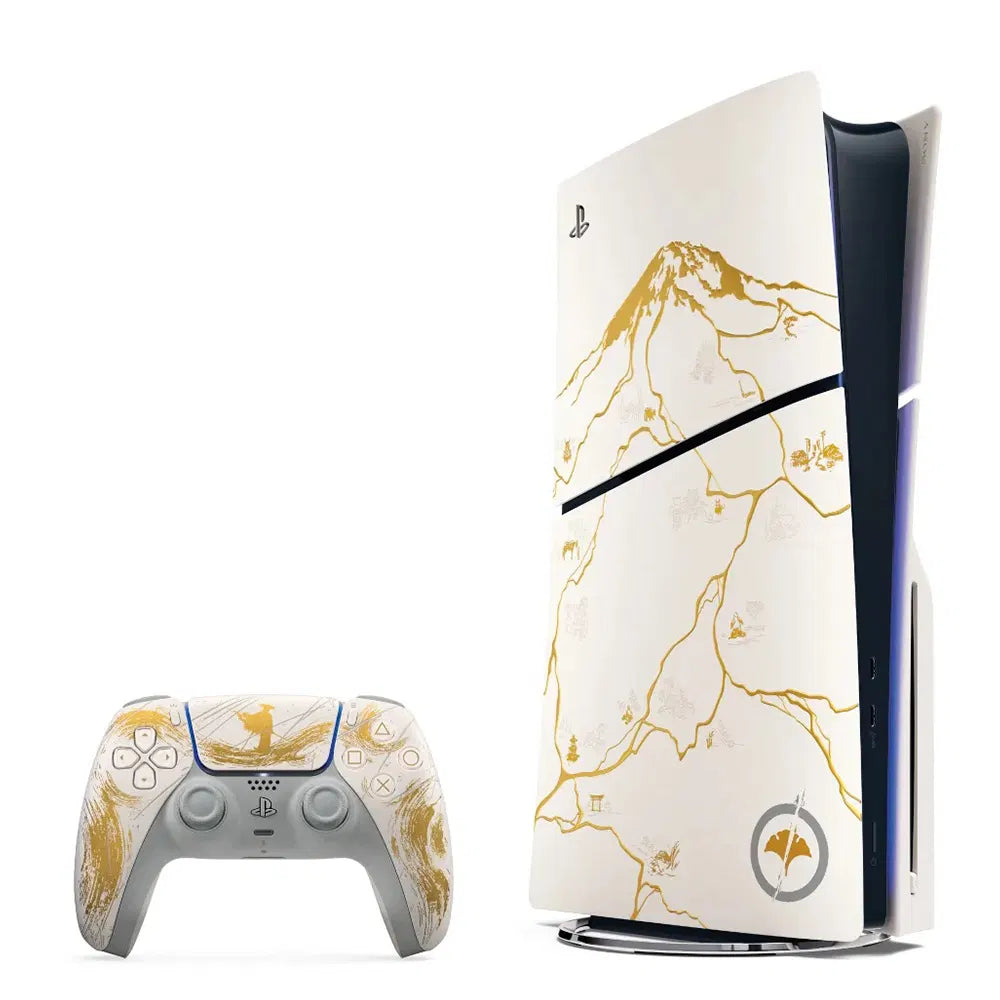 SEALED PACK ✔️ PlayStation®5 Console – Ghost of Yōtei Gold Limited Edition Bundle (slim)
